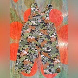 Carhartt Camo Overalls Camouflage Baby Kids 12 Months Bibs Green SD8874-B Camouf